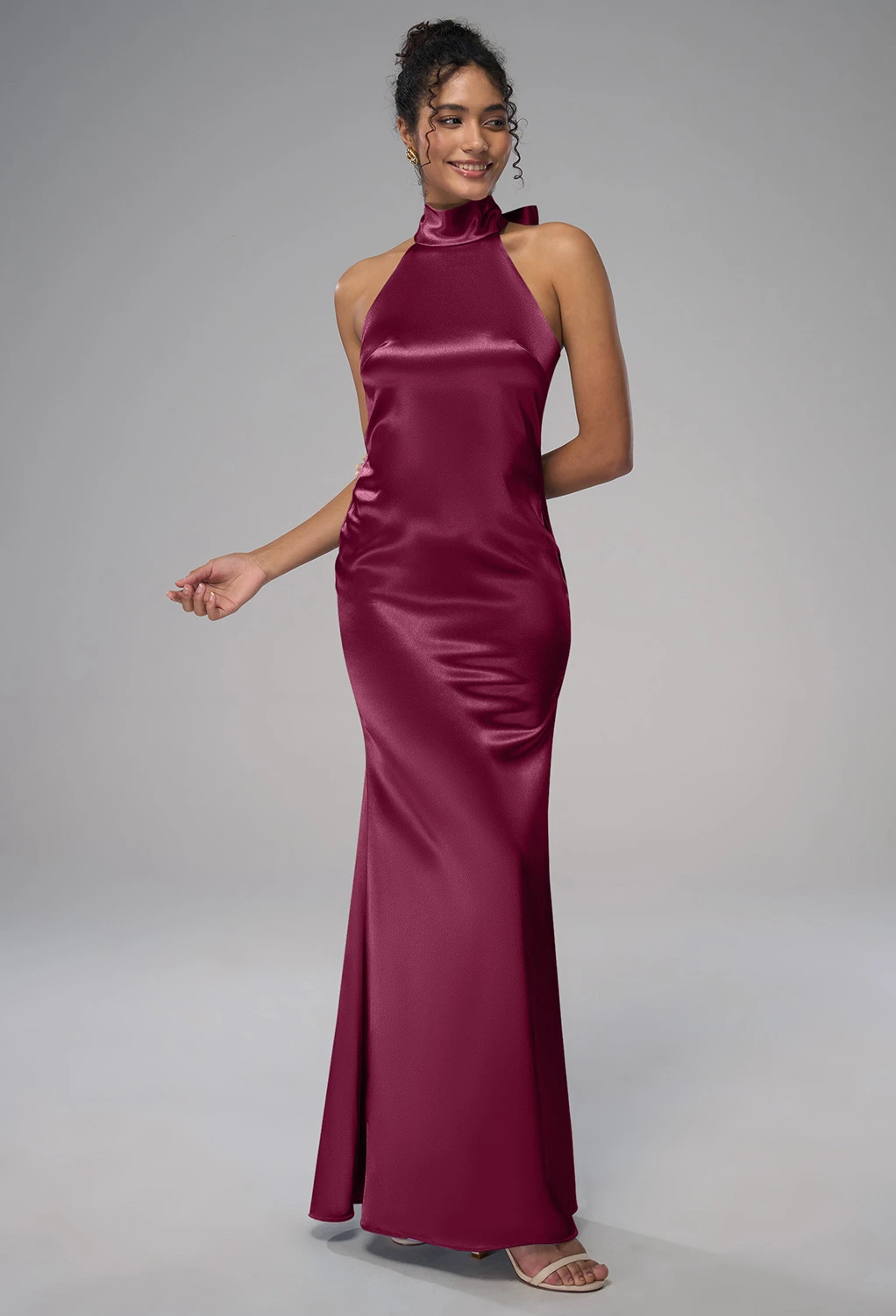 AW Elliot Burgundy  Wedding Guest Dresses